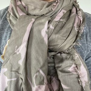 super soft horse pattern scarf